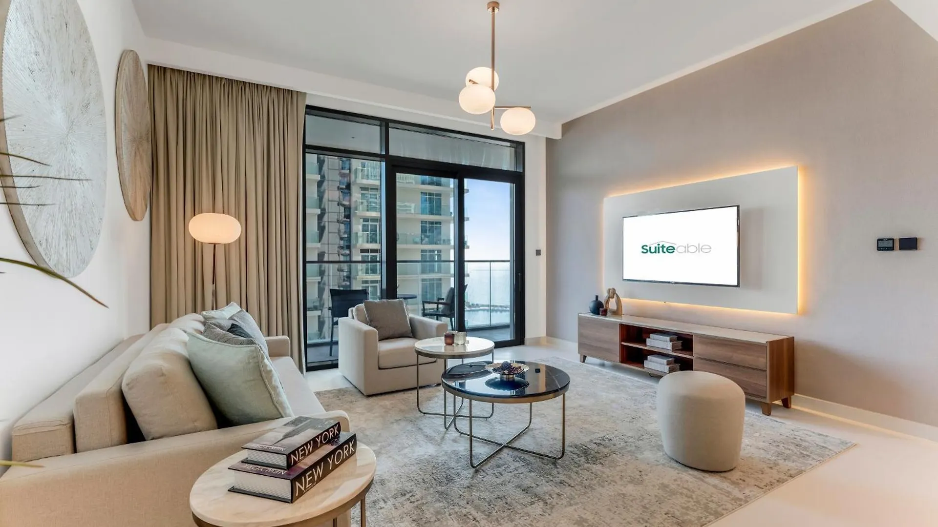 Coastal Chic 1 Bedroom Apartment W Private Beach Dubai